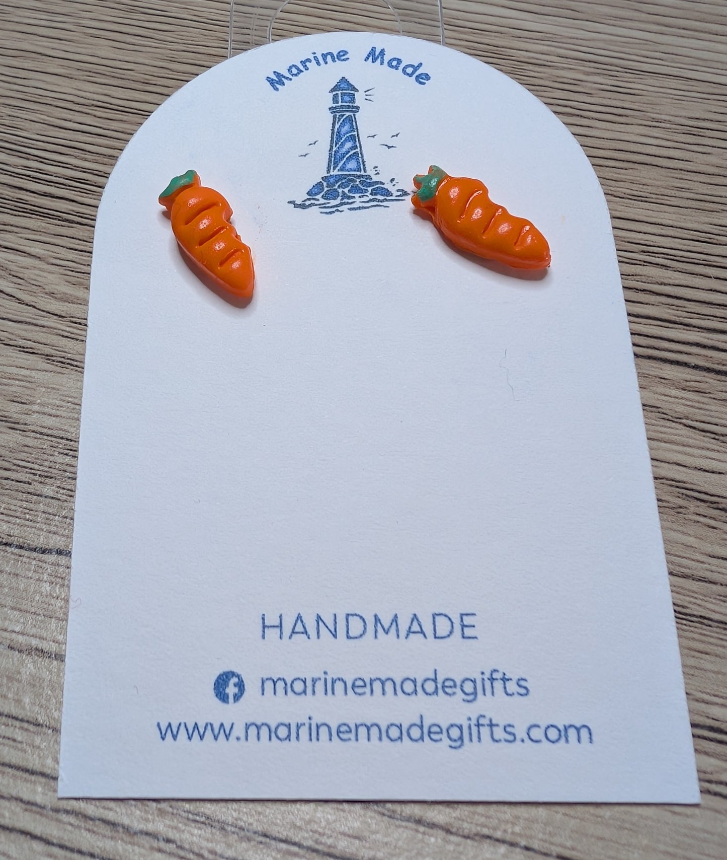 Carrot Earrings