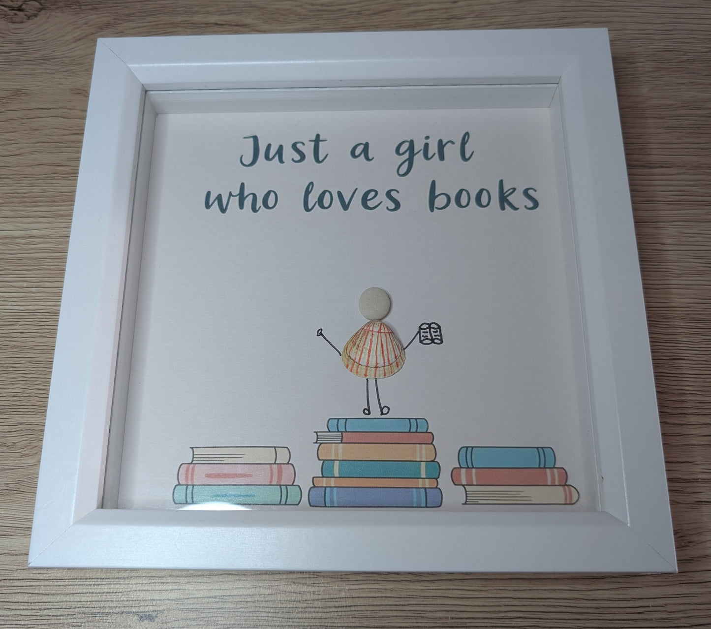 A girl who loves books